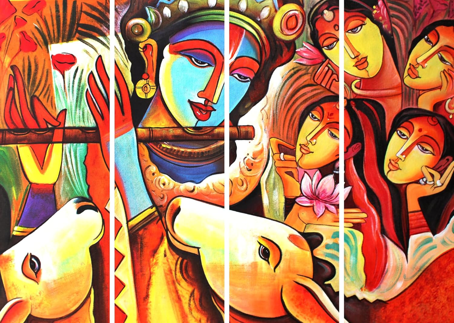 inep-b0cgjqtjxw-vibrant-vinyl-print-on-cow-nt-your-blessings_-framed-radha-krishna-multi-frame-wall-art.jpg